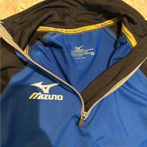 Mizuno Blue and Black Moisture Management Jacket